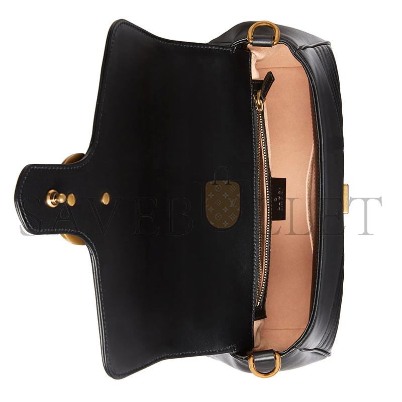 GUCCI GG MARMONT MEDIUM TOP HANDLE BAG 498110 (27*19*10.5cm) GUCCI GG MARMONT MEDIUM TOP HANDLE BAG 498110 (27*19*10.5cm)